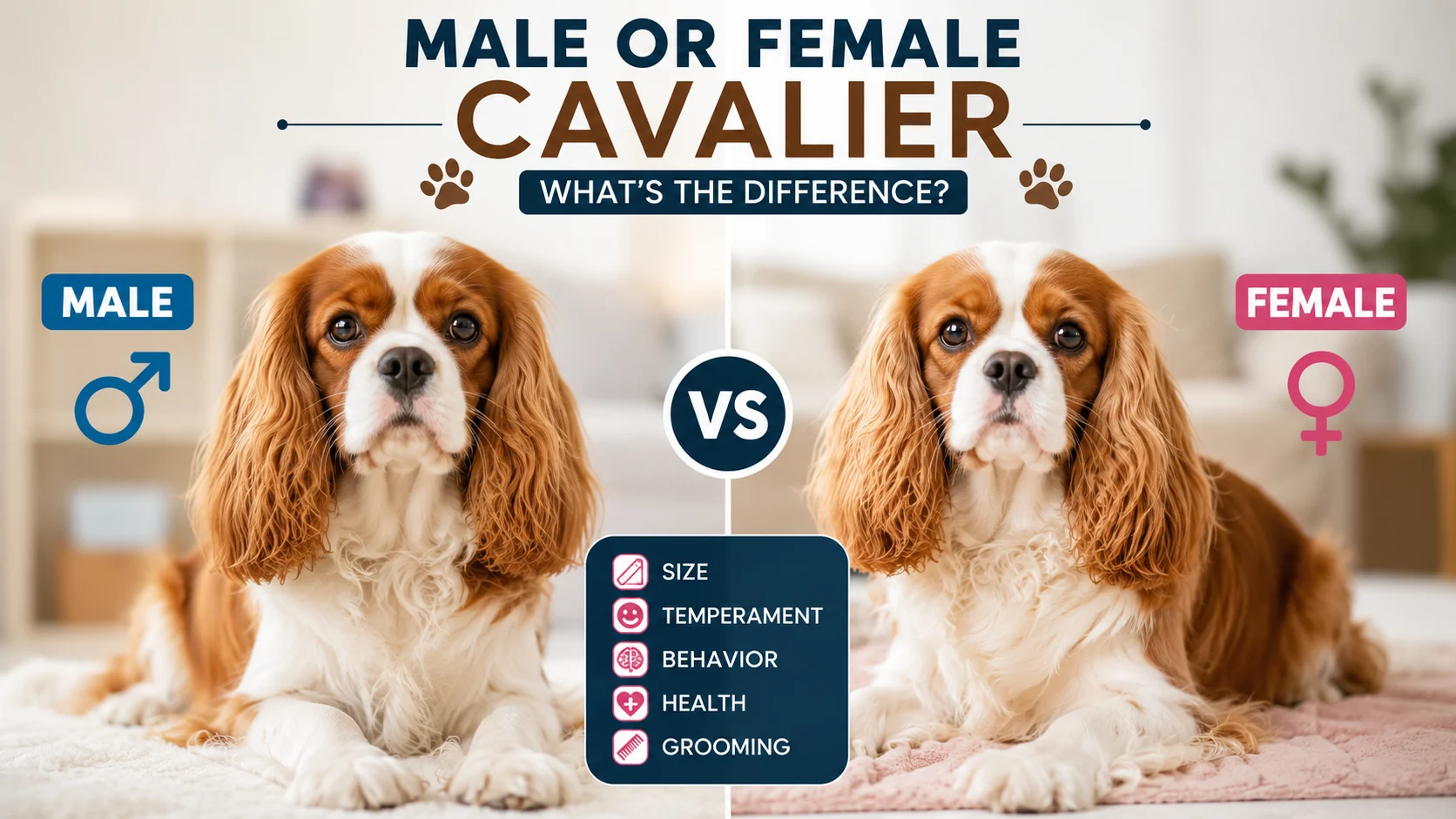 Male or Female Cavalier