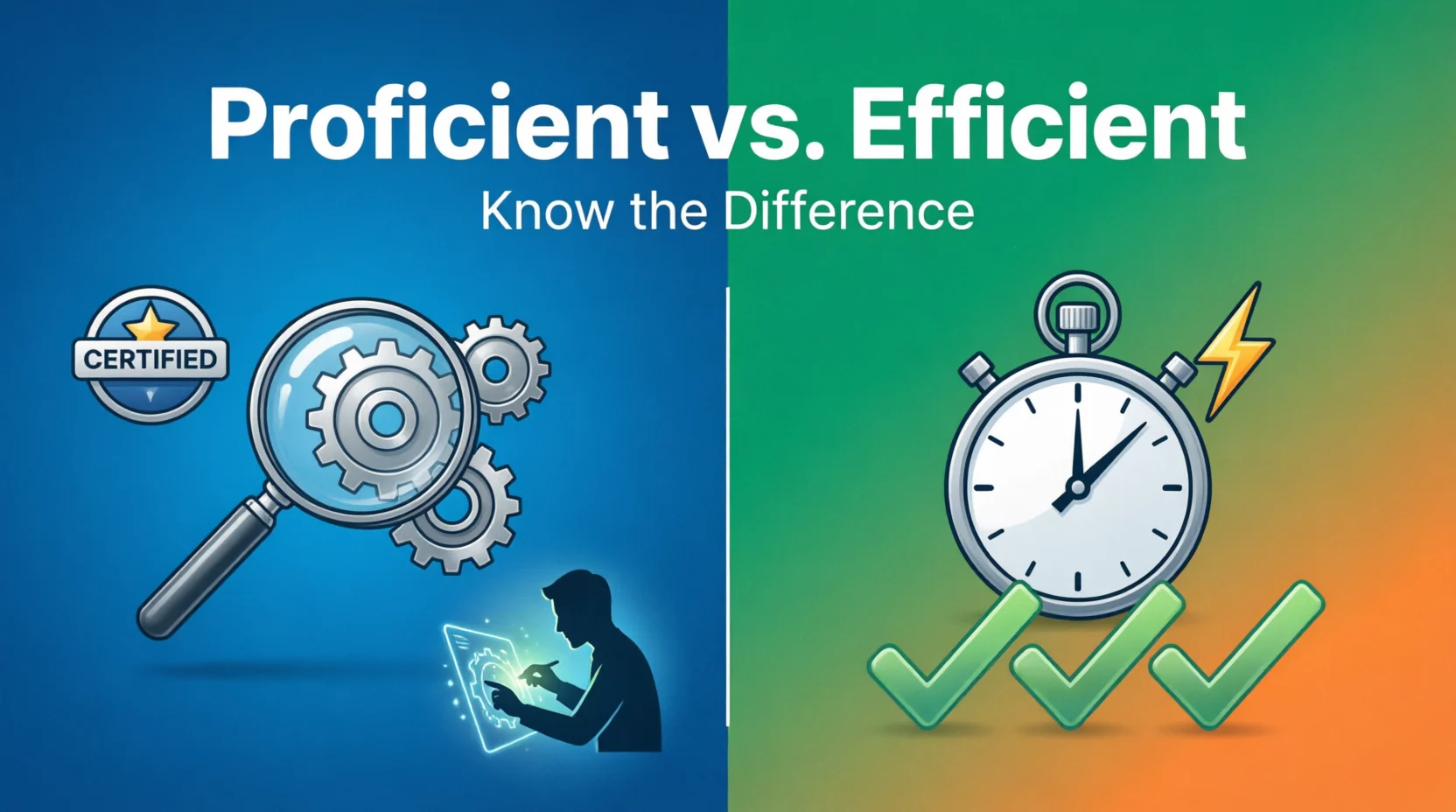 Proficient or Efficient