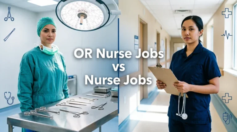 OR Nurse Jobs vs Nurse Jobs