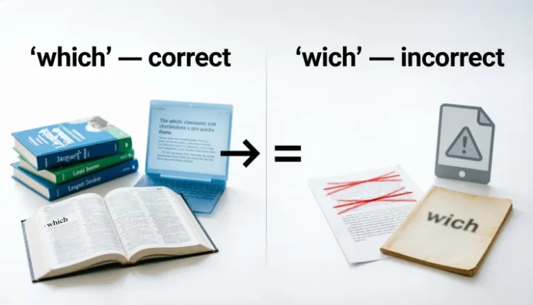 Wich or Which