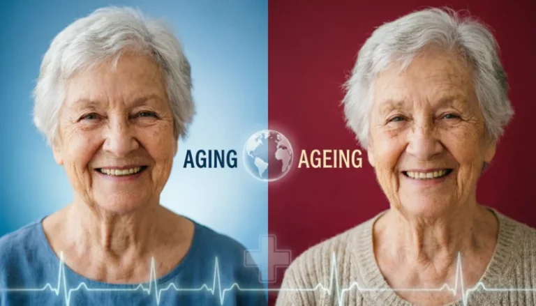 Aging or Ageing