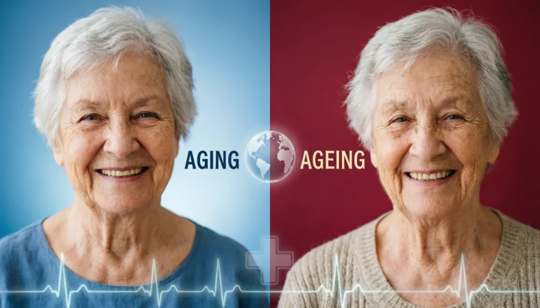 Aging or Ageing