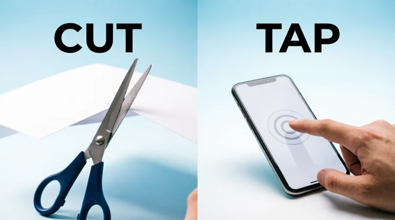 Cut or Tap