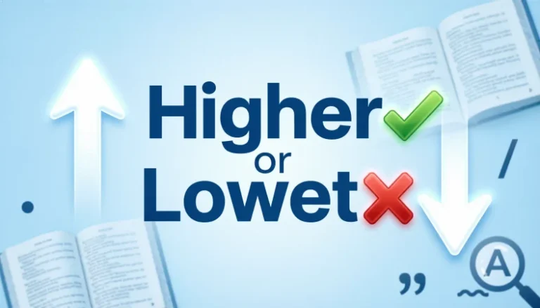 Higher or Lowet