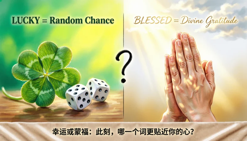 Lucky vs Blessed