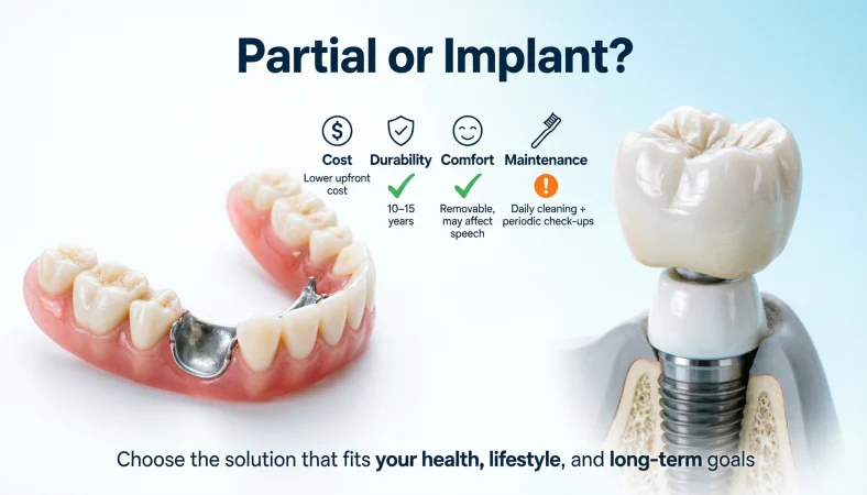 Partial or Implant