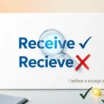 Receive or Recieve