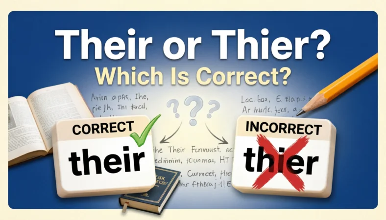 Their or Thier