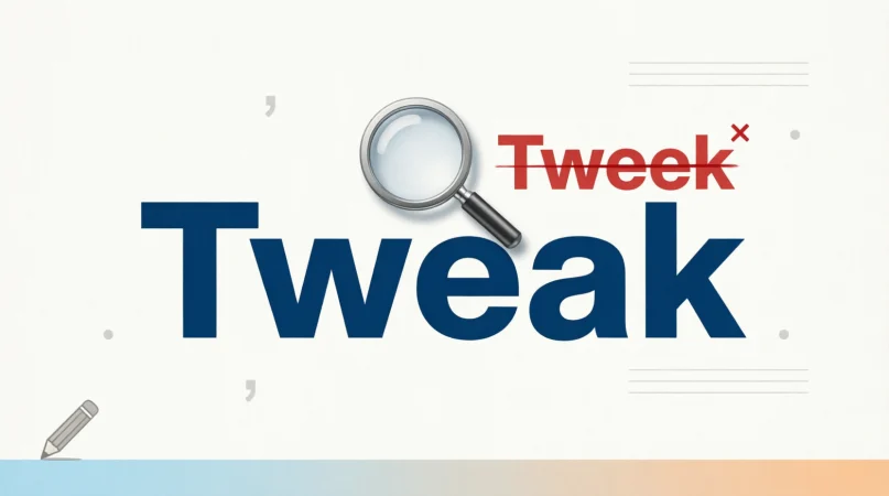 Tweek or Tweak