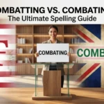Combatting or Combating