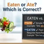 Eaten or Ate